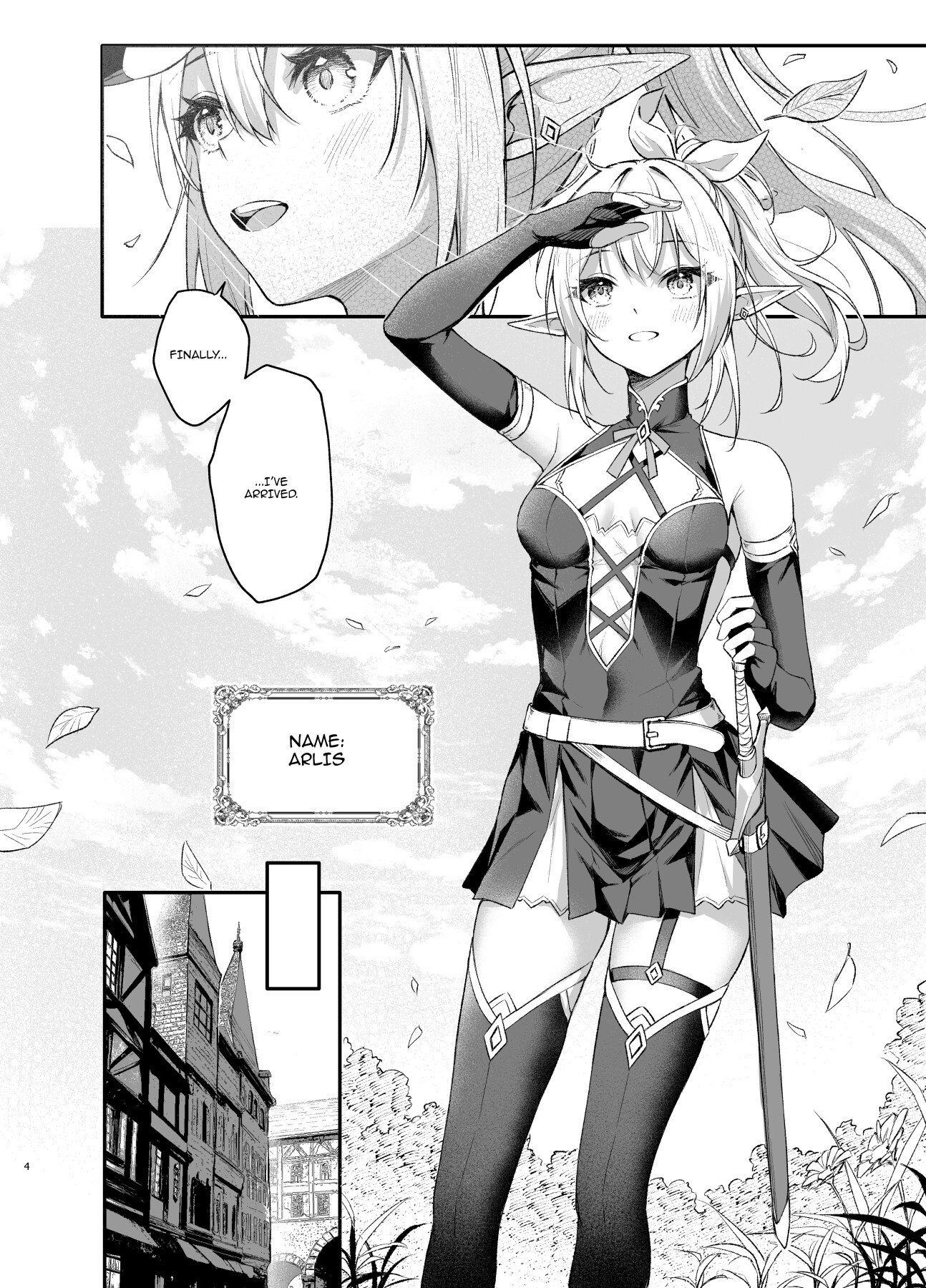 Hentai Manga Comic-Story About Using a Hypnosis Ring on An Elf-Read-4